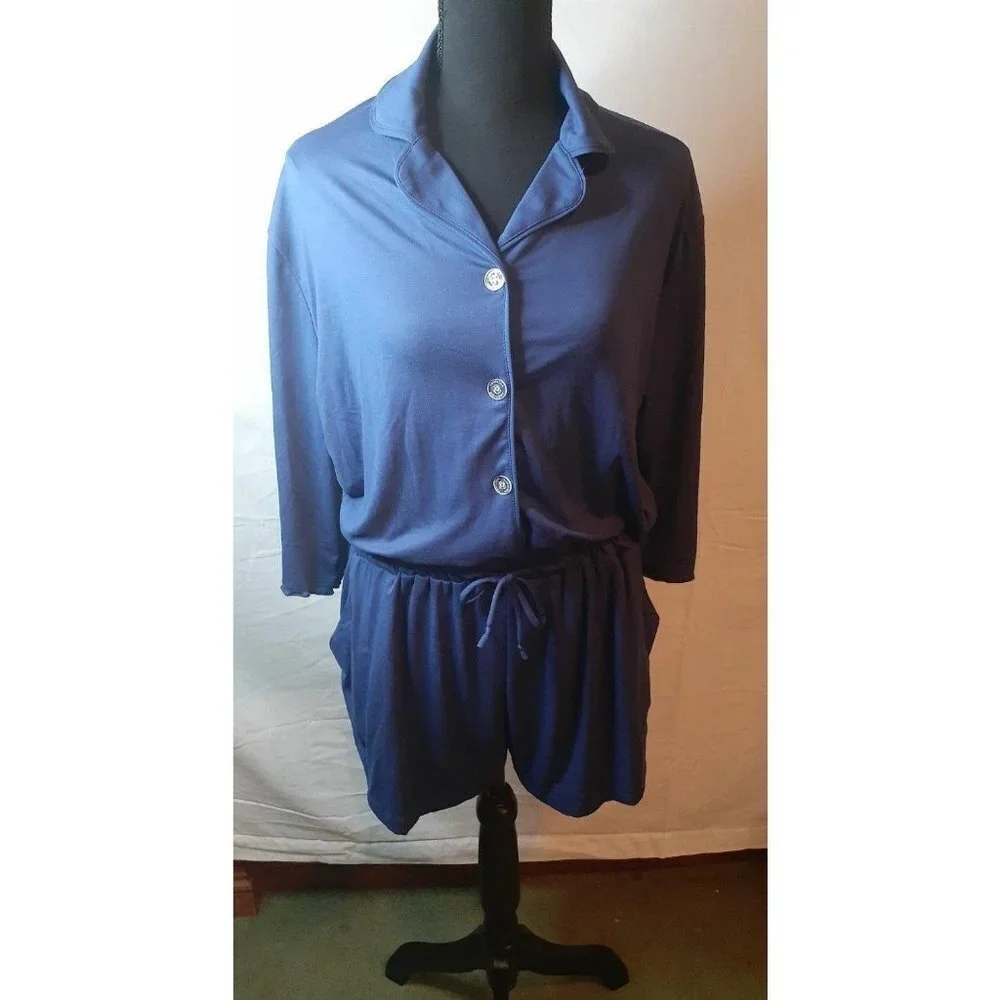 Blue  Romper - Picture 5 of 5